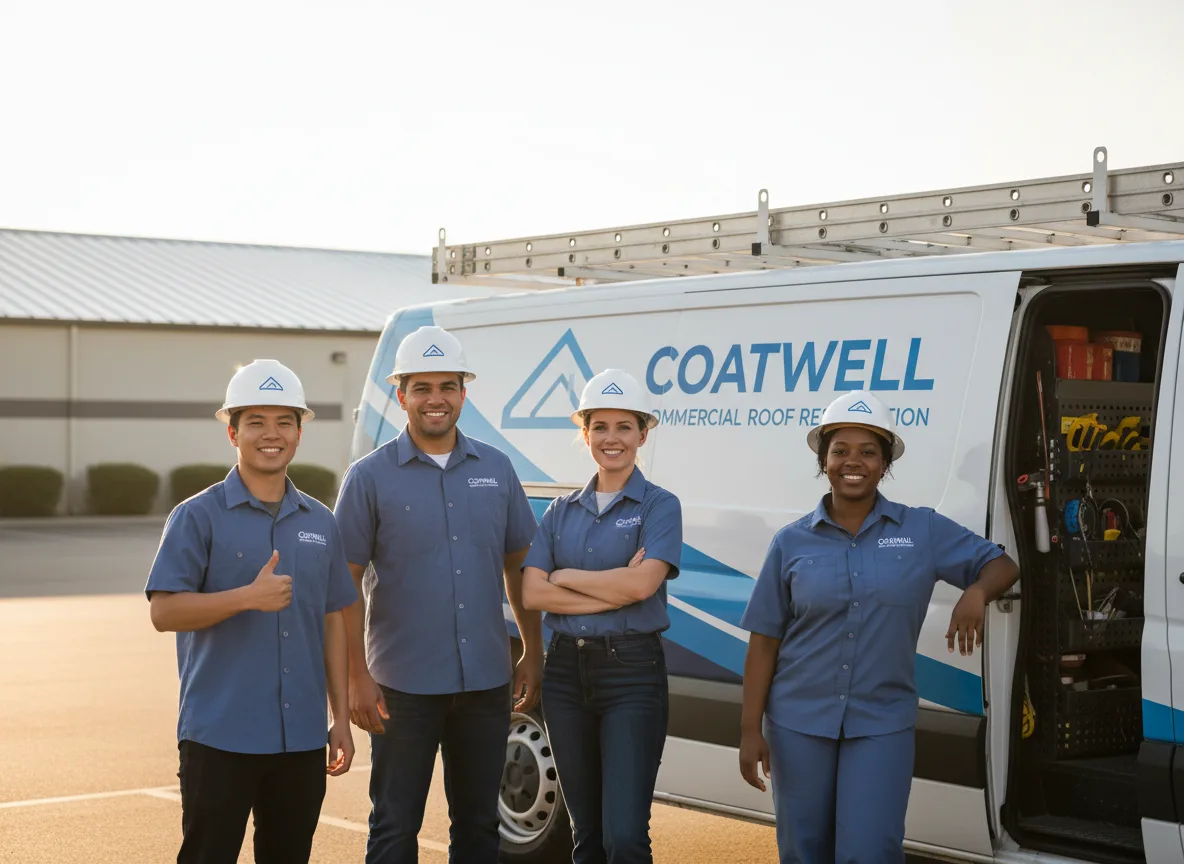 Commercial roof coating company in Braddock, ND
